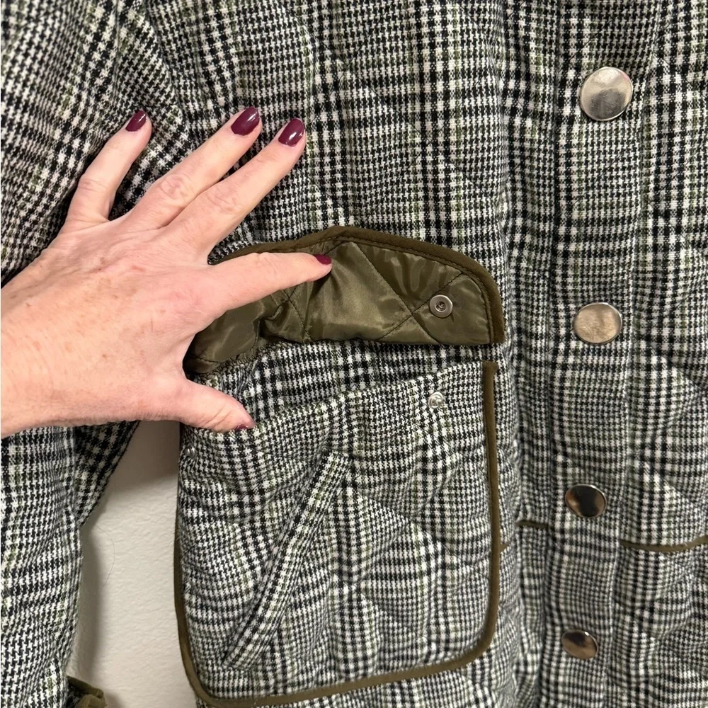 Zara Quilted Jacket Size S - Picture 5 of 12
